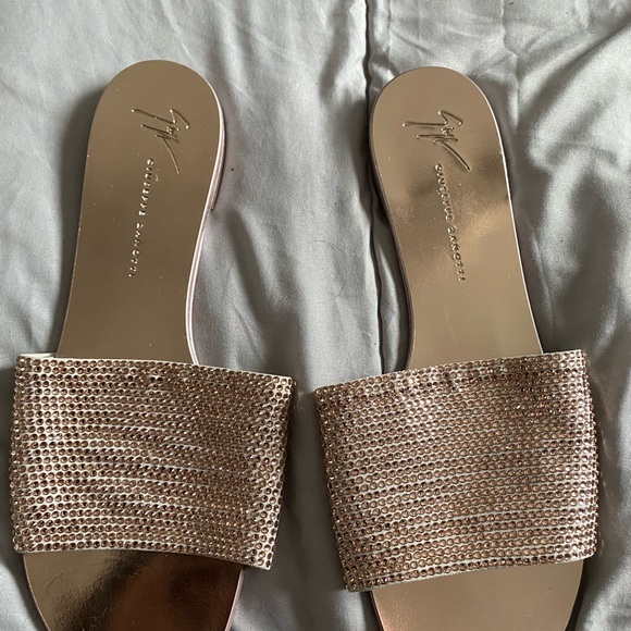 Giuseppe zanotti rose gold sandals - Picture 2 of 4